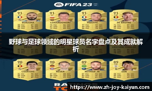 野球与足球领域的明星球员名字盘点及其成就解析